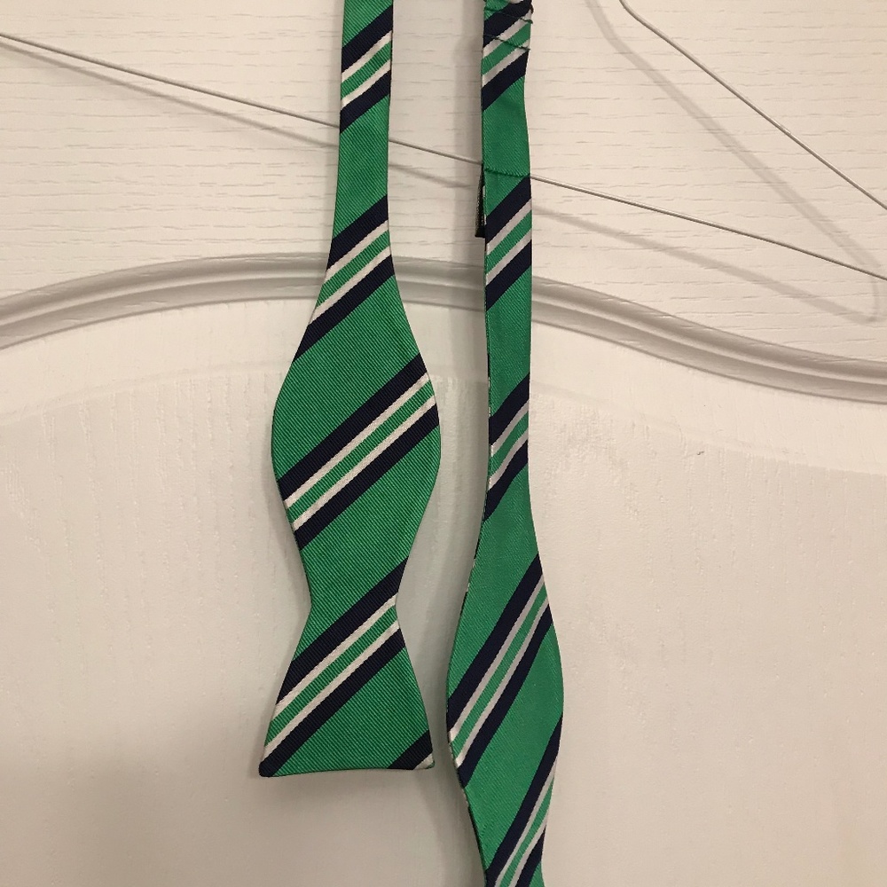 Ralph Lauren Striped Bow Tie